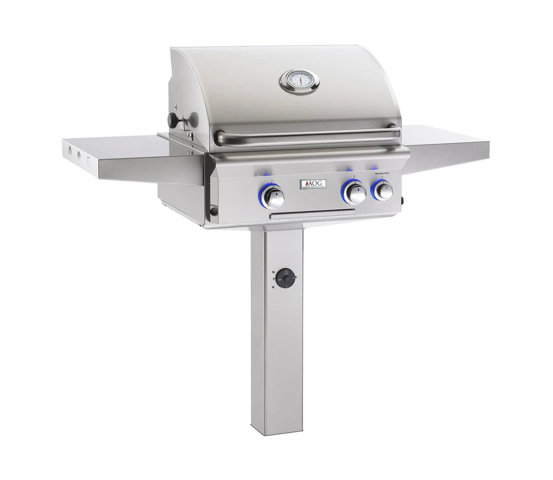 AOG "L" Series In-Ground Post & Patio Mount Grills