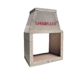 Mason-Lite MFPST43 See-Through Wood-Burning Firebox