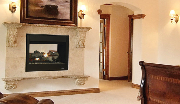 Superior DRT35ST Direct Vent See-Through Gas Fireplace