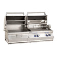 Fire Magic A830 Gas/Charcoal Combo Grills (24" Gas / 22" Charcoal)