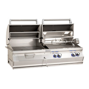 Fire Magic A830 Gas/Charcoal Combo Grills (24" Gas / 22" Charcoal)