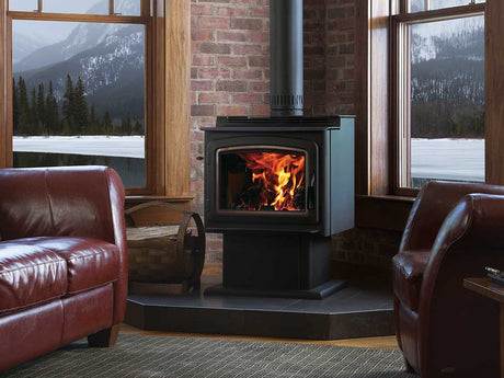 Iron Strike Grandview Series Wood-Burning Freestanding Stove