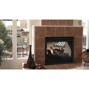 Majestic Twilight Series See-Through Indoor/Outdoor Gas Fireplace