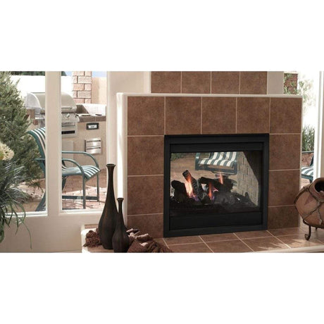 Majestic Twilight Series See-Through Indoor/Outdoor Gas Fireplace