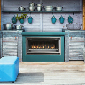Montigo Mahana Series Outdoor Ventless Linear Fireplace
