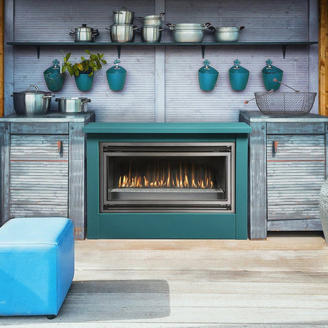 Montigo Mahana Series Outdoor Ventless Linear Fireplace