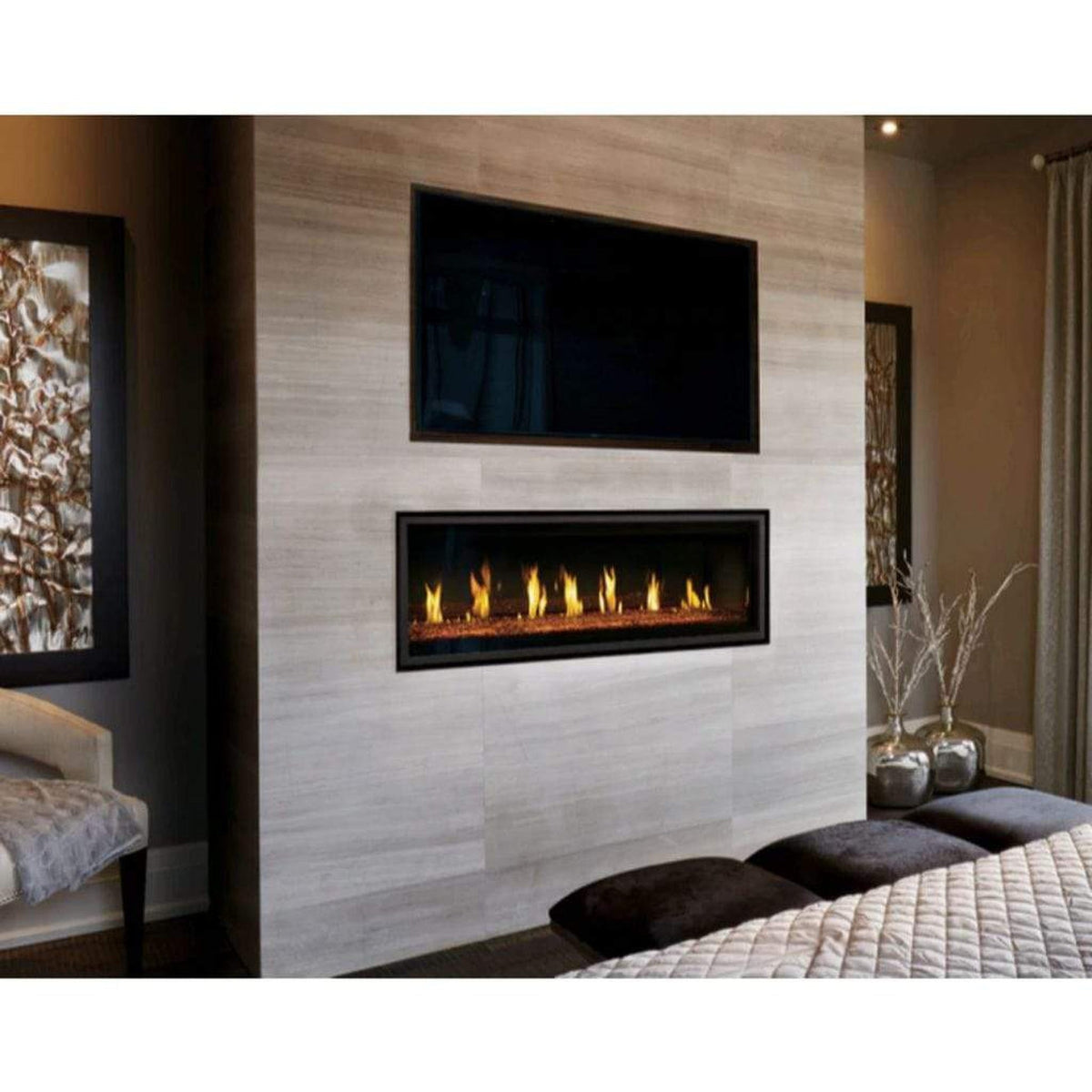 Napoleon Vector Series Direct Vent Linear Gas Fireplace