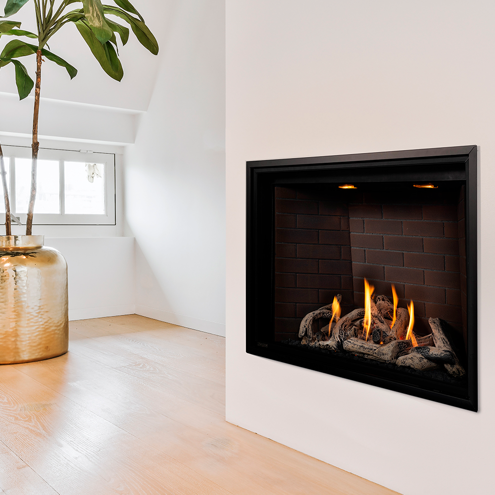 Superior DelRay Square Direct Vent Gas Fireplace