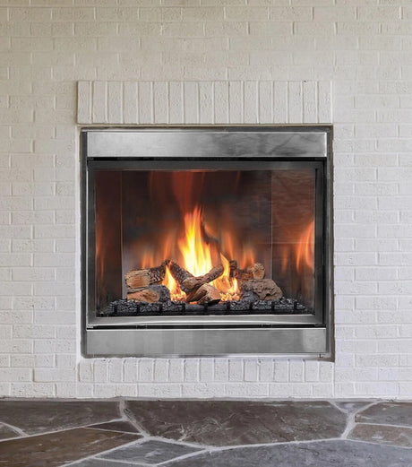 DIVINE Outdoor Series Ventless Traditional Gas Fireplace